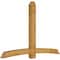 Ekena Millwork Bellingham Rough Sawn Timber Gable Bracket, Western Red Cedar, 96"W x 64"H x 6"D x 6"F, 16/12 Pitch GBW096X64X0606BEL00RWR - alternate 3